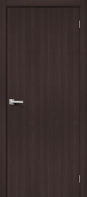 Межкомнатная дверь BRAVO Браво-0 Wenge Melinga Экошпон