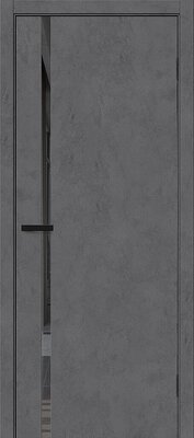 Межкомнатная дверь Двери Браво Браво-0.40.П Slate Art стекло Mirox Grey