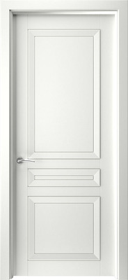 Межкомнатная дверь Regidoors Авангард 3 ДГ - Эмаль белая Эмаль