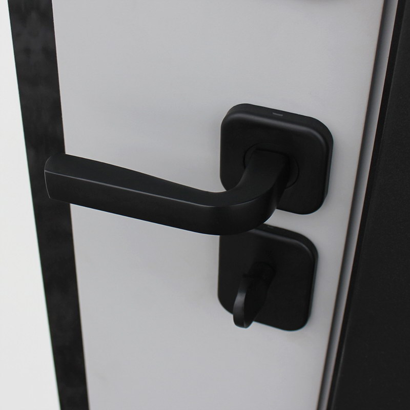 Входная дверь АСД "Фрегат" (биометрический замок Smart lock К06) Муар черный